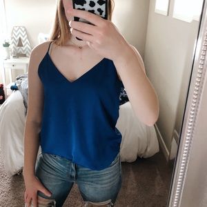 Blue Express tank top